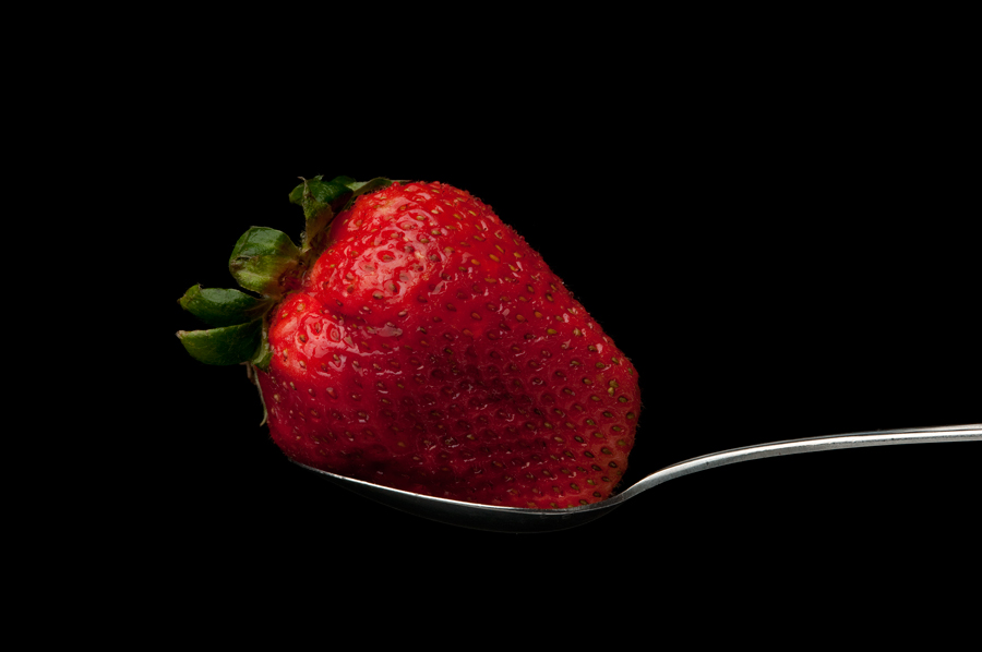 First Strawberry of The Year