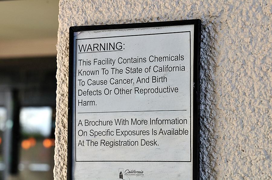 The Greeting Sign At My Hotel