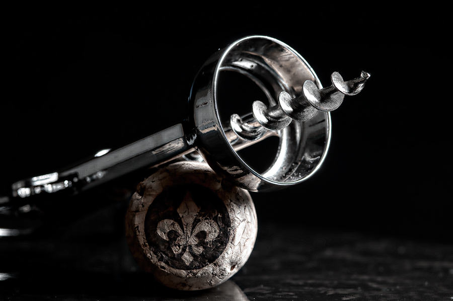Cork and Wine Opener
