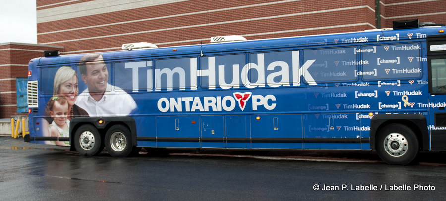 Tim Hudak Bus