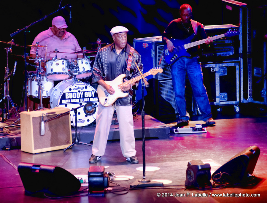 Buddy Guy performs in concert at Centrepointe Theatre on Sunday, April 6, 2014.