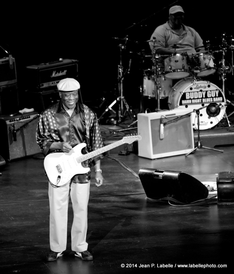 Buddy Guy performs in concert at Centrepointe Theatre on Sunday, April 6, 2014.