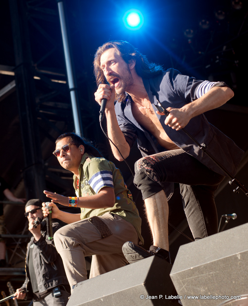 Gogol Bordello performing at RBC Bluesfest in Ottawa on Thursday July 10, 2014