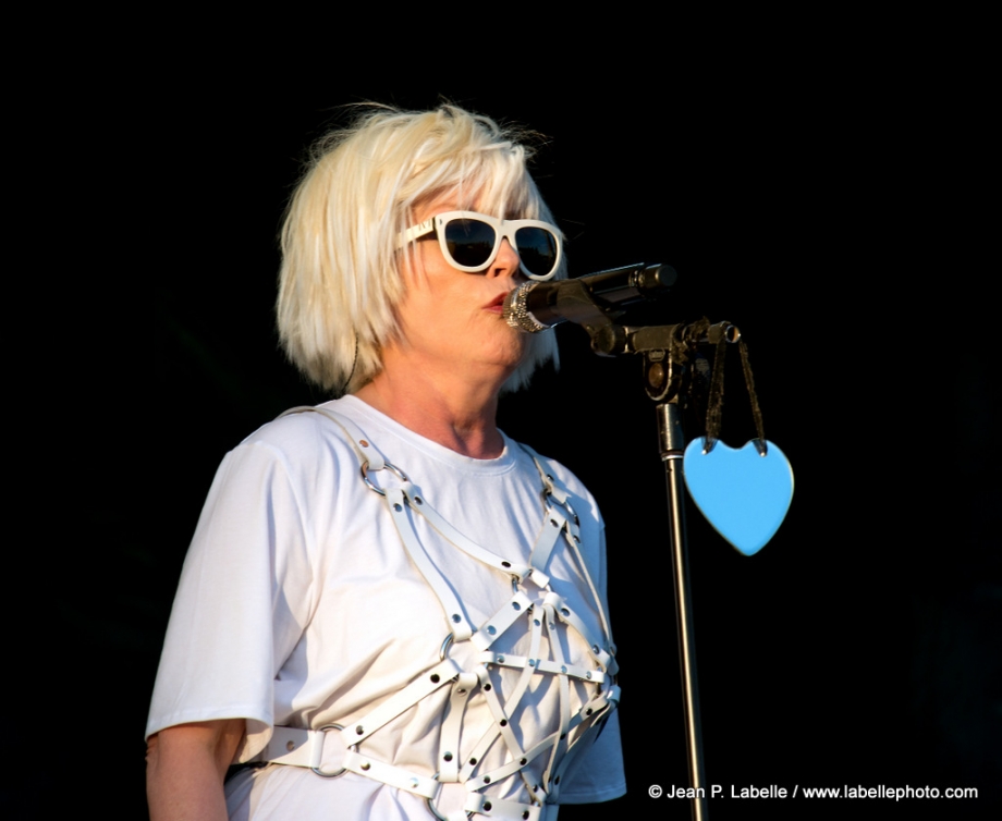 Debbie Harry performing with Blondie at RBC Bluesfest in Ottawa on Thursday July 10, 2014