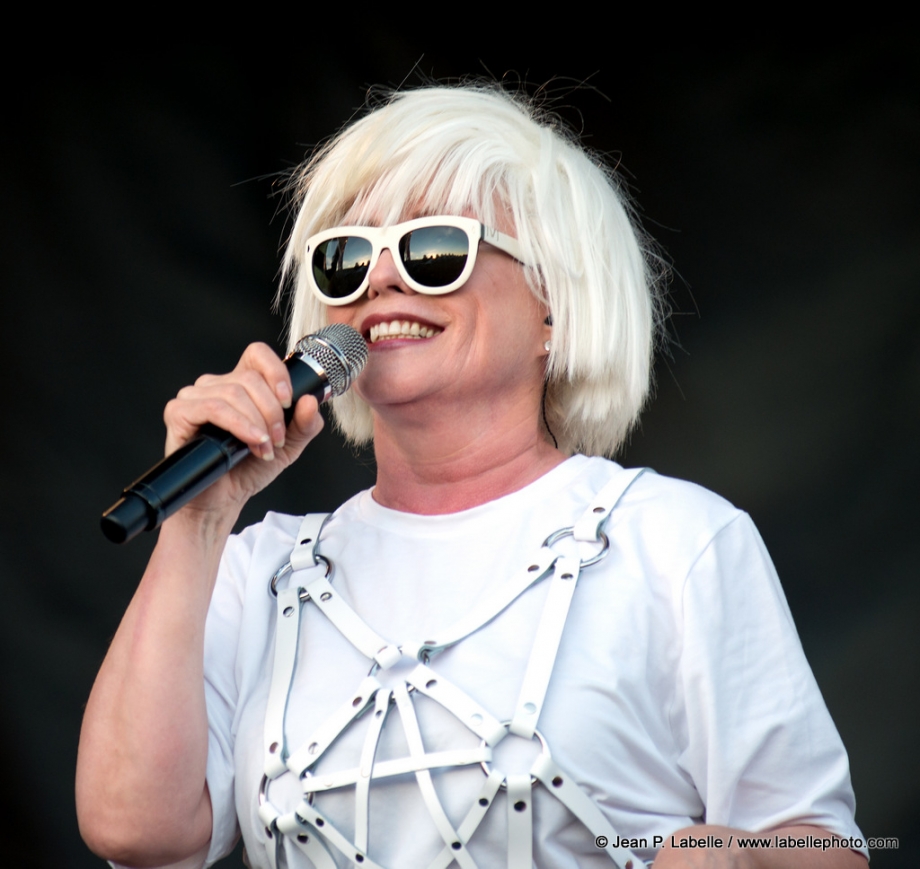 Debbie Harry performing with Blondie at RBC Bluesfest in Ottawa on Thursday July 10, 2014