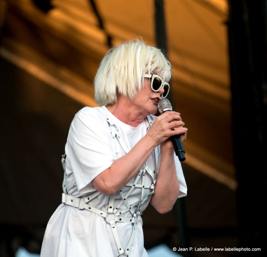 Debbie Harry performing with Blondie at RBC Bluesfest in Ottawa on Thursday July 10, 2014