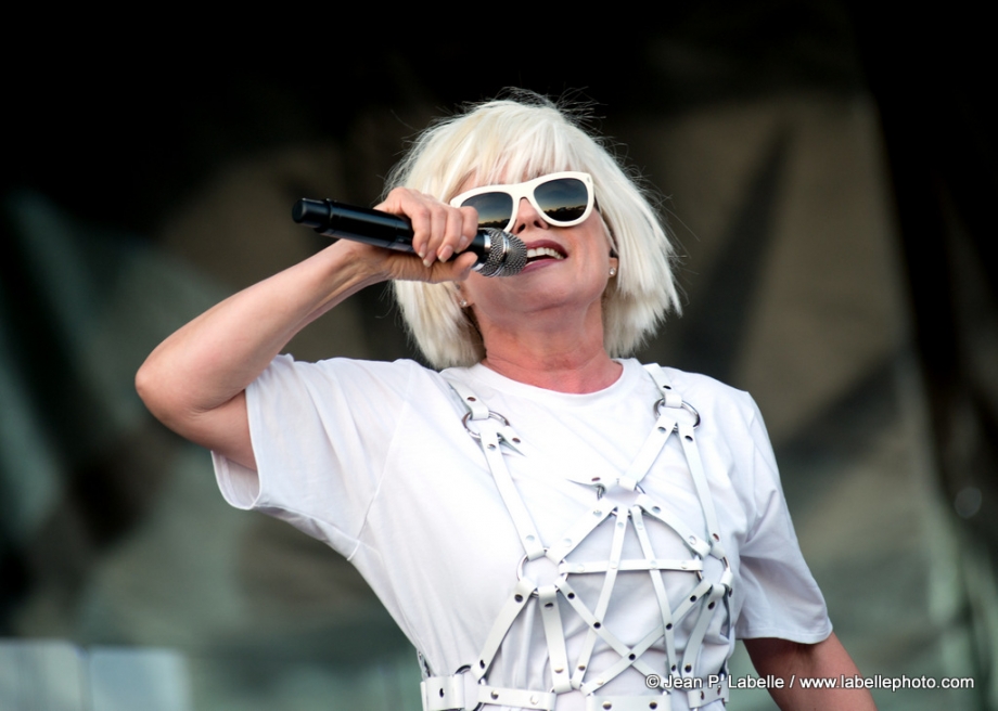 Debbie Harry performing with Blondie at RBC Bluesfest in Ottawa on Thursday July 10, 2014