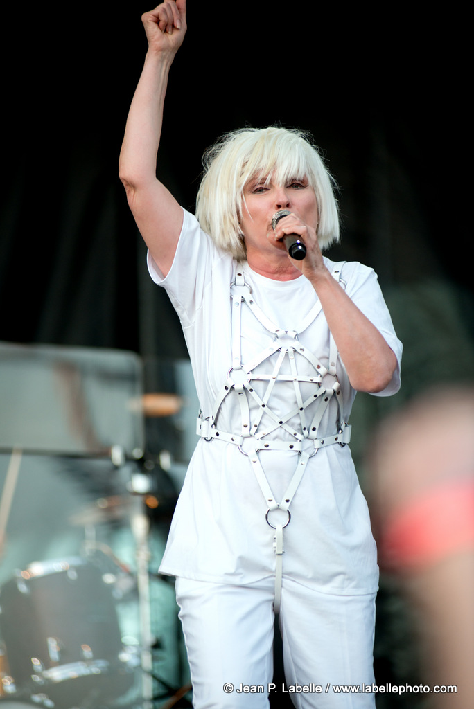 Debbie Harry performing with Blondie at RBC Bluesfest in Ottawa on Thursday July 10, 2014