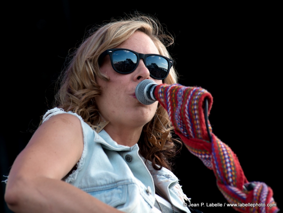 Amanda Rheaume plays at RBC Royal Bank Bluesfest on July 11, 2014