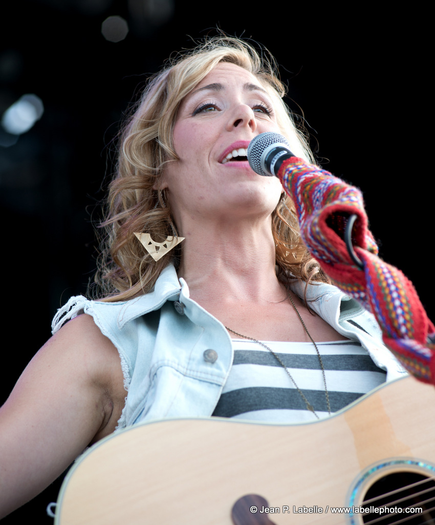 Amanda Rheaume plays at RBC Royal Bank Bluesfest on July 11, 2014