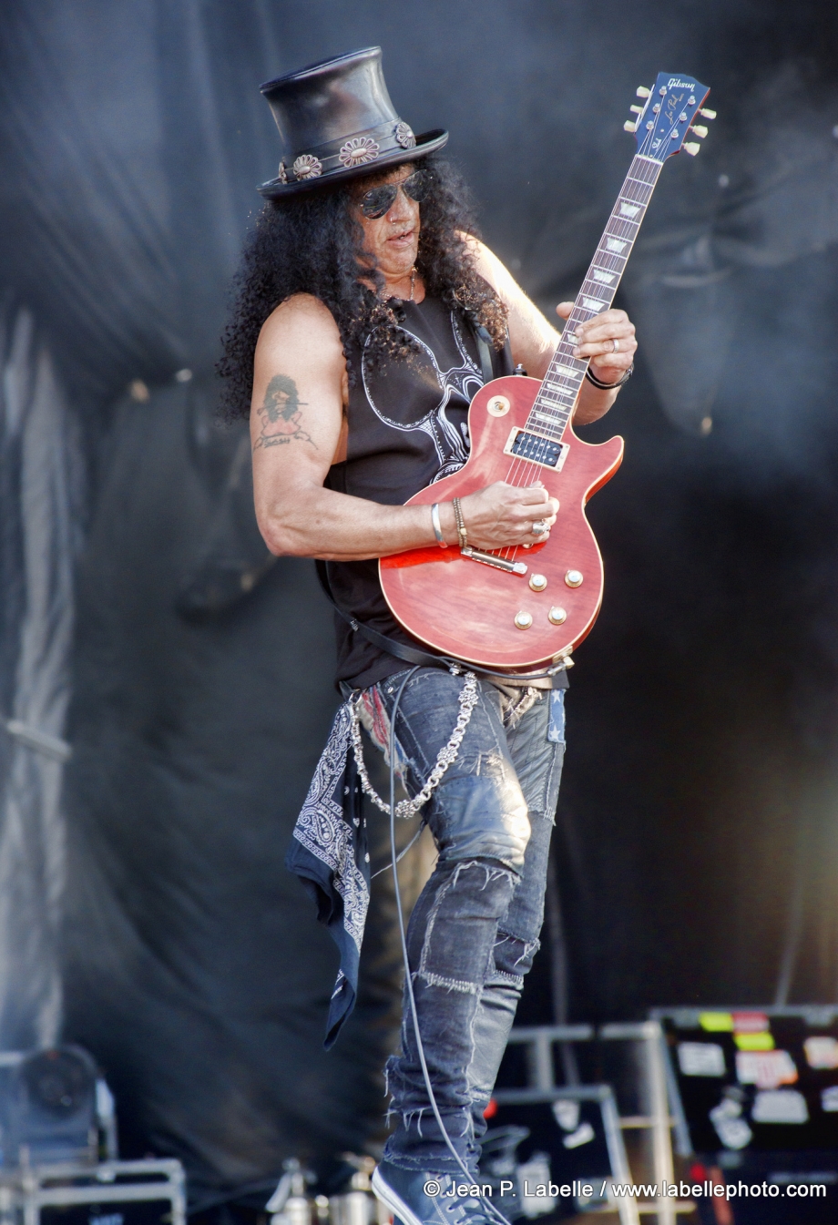 Slash plays at RBC Bluesfest in Ottawa on Friday July 11, 2014