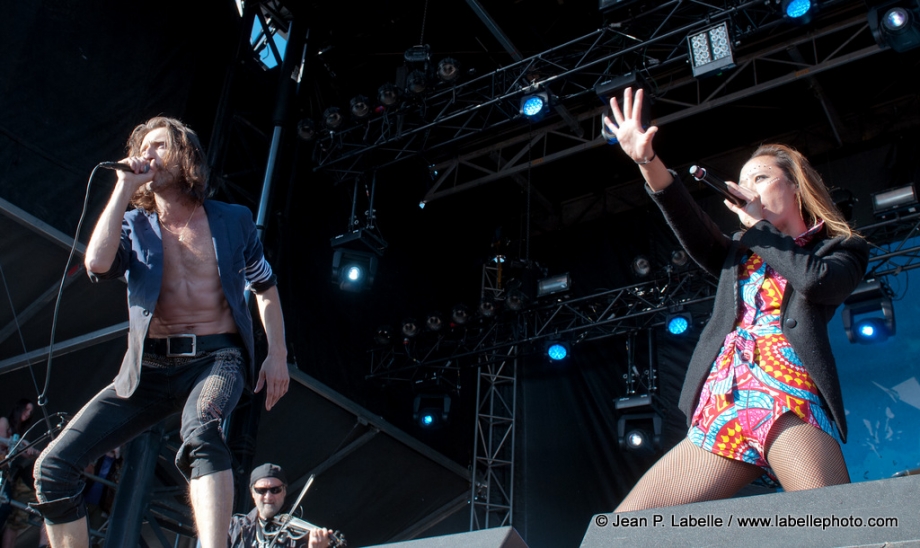 Gogol Bordello performing at RBC Bluesfest in Ottawa on Thursday July 10, 2014