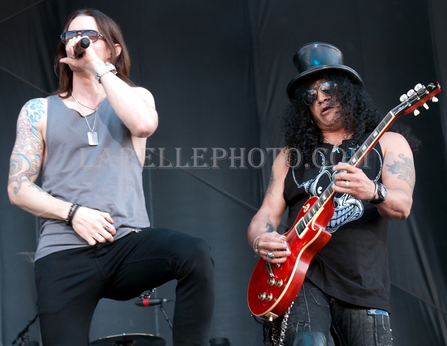 Slash featuring Myles Kennedy and The Conspirators rock RBC Royal Bank Bluesfest on July 11, 2014